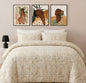 Printed Microfiber Comforter Set