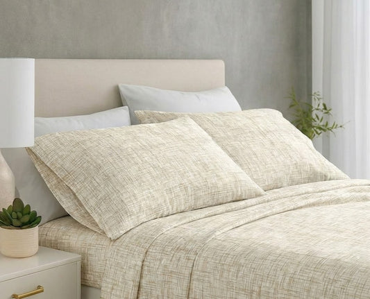 Printed Microfiber Sheet Set