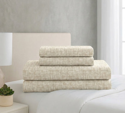 Printed Microfiber Sheet Set