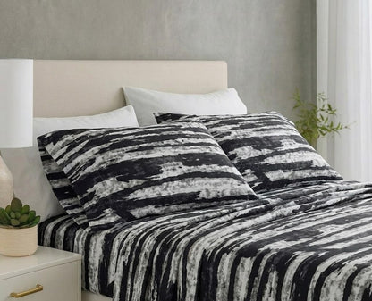 Printed Microfiber Sheet Set