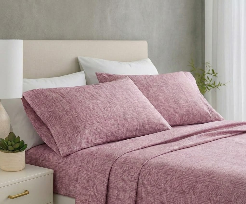 Printed Microfiber Sheet Set