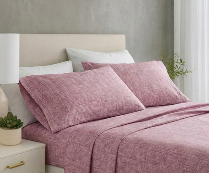 Printed Microfiber Sheet Set