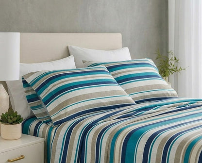 Printed Microfiber Sheet Set