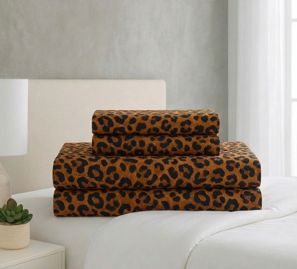 Printed Microfiber Sheet Set
