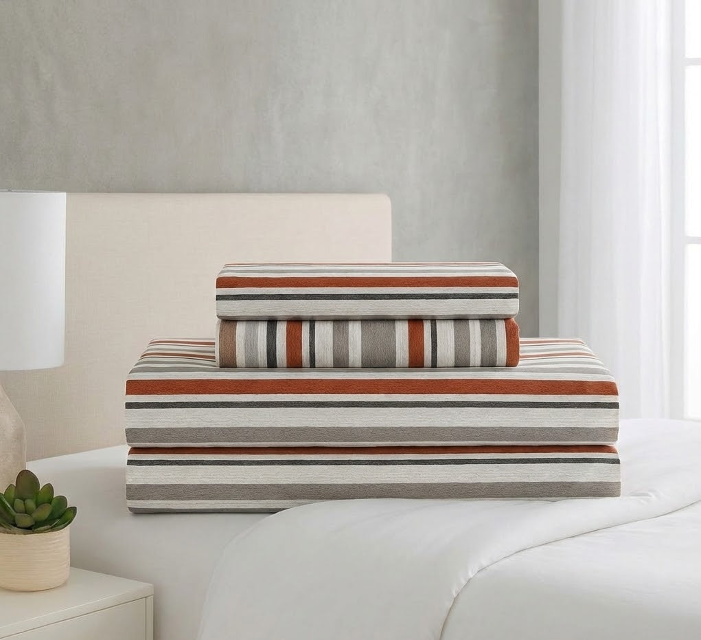 Printed Microfiber Sheet Set