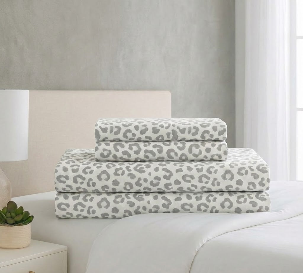 Printed Microfiber Sheet Set