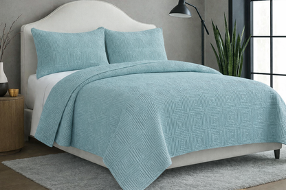 Matelassé 4pc Quilt Set