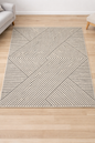 Modern Printed Rug - Assorted Prints (Flat Weave, Non-slip)