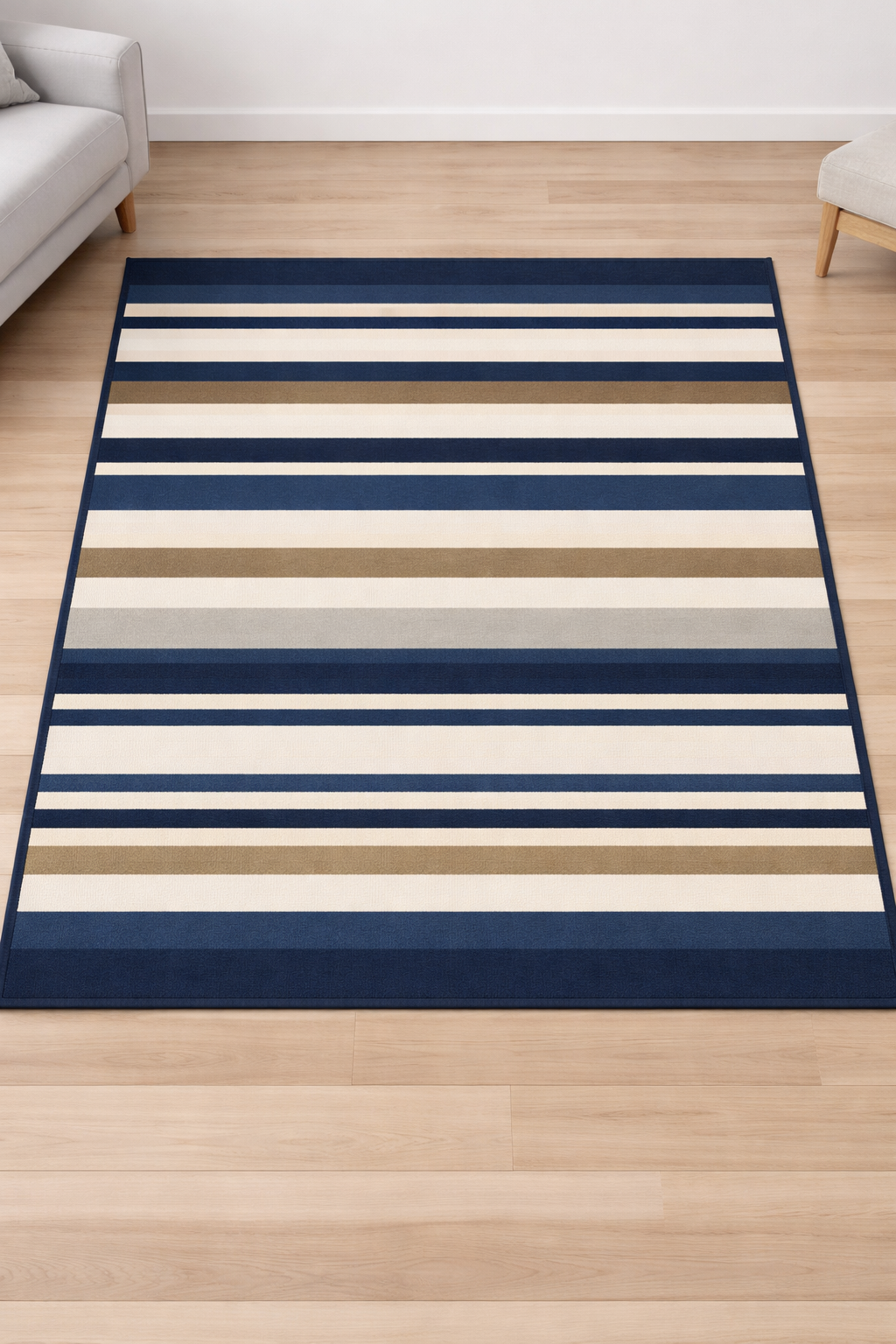 Modern Printed Rug - Assorted Prints (Flat Weave, Non-slip)