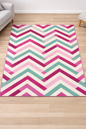 Modern Printed Rug - Assorted Prints (Flat Weave, Non-slip)