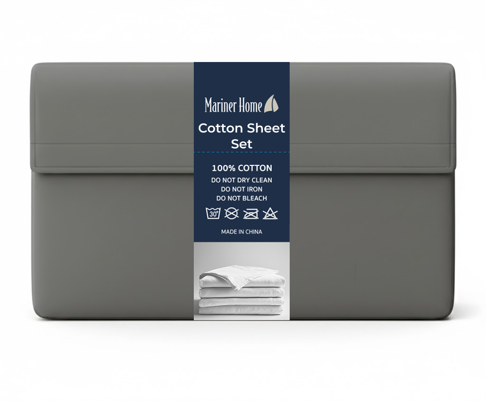 T300 Solid Cotton Sheet Set