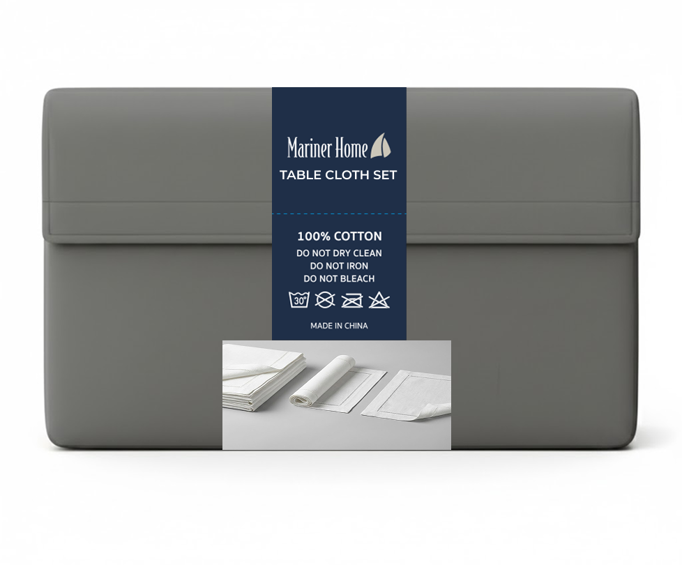Faux Linen Table Cloth