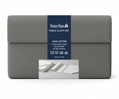 Faux Linen 4-Piece Placemat Set
