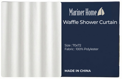 Waffle Shower Curtain