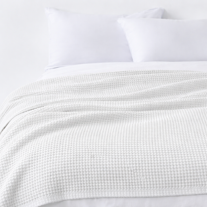 Waffle Cotton Blanket (90x90)