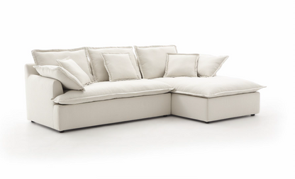3 SEATER SOFA WITH FLANGE CUSHIONS