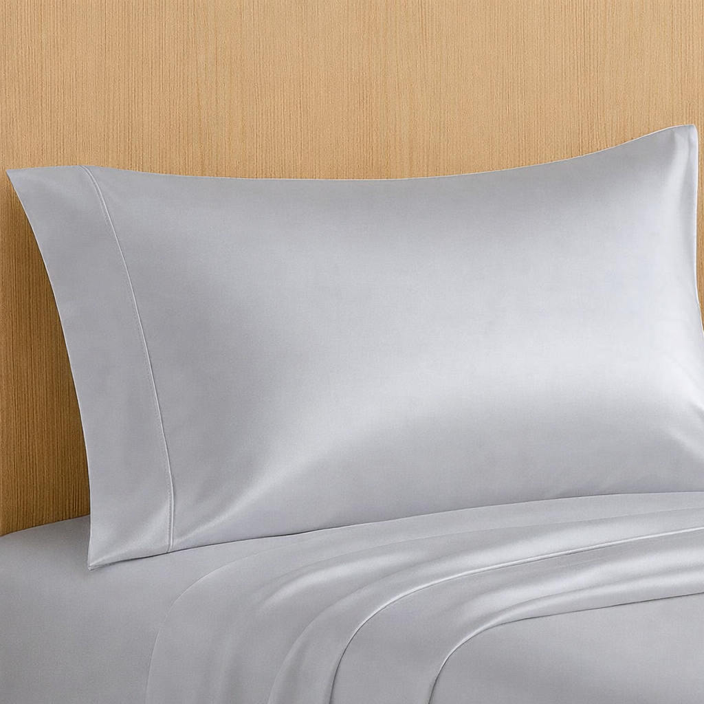 PALM LANE MULBERRY SILK PILLOWCASE
