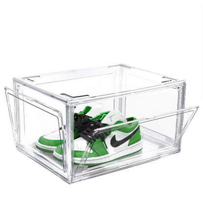 STACK UP ACRYLIC CLEAR SHOE BOX - 4 PACK