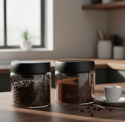 2 PC VACUUM GLASS JAR 500ML