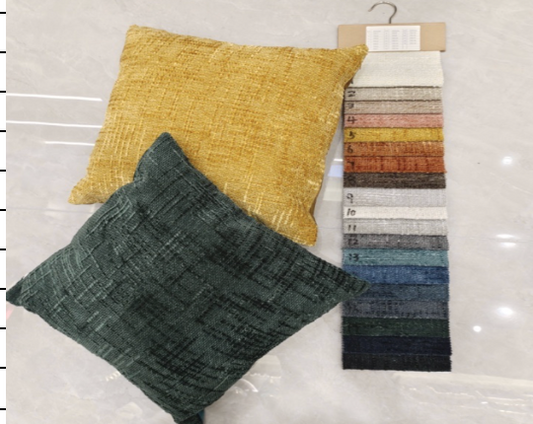 CHENILLE SOLID DEC PLW