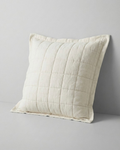 LINEN WITH AUGUST SUTTER STITCH QUILT SET