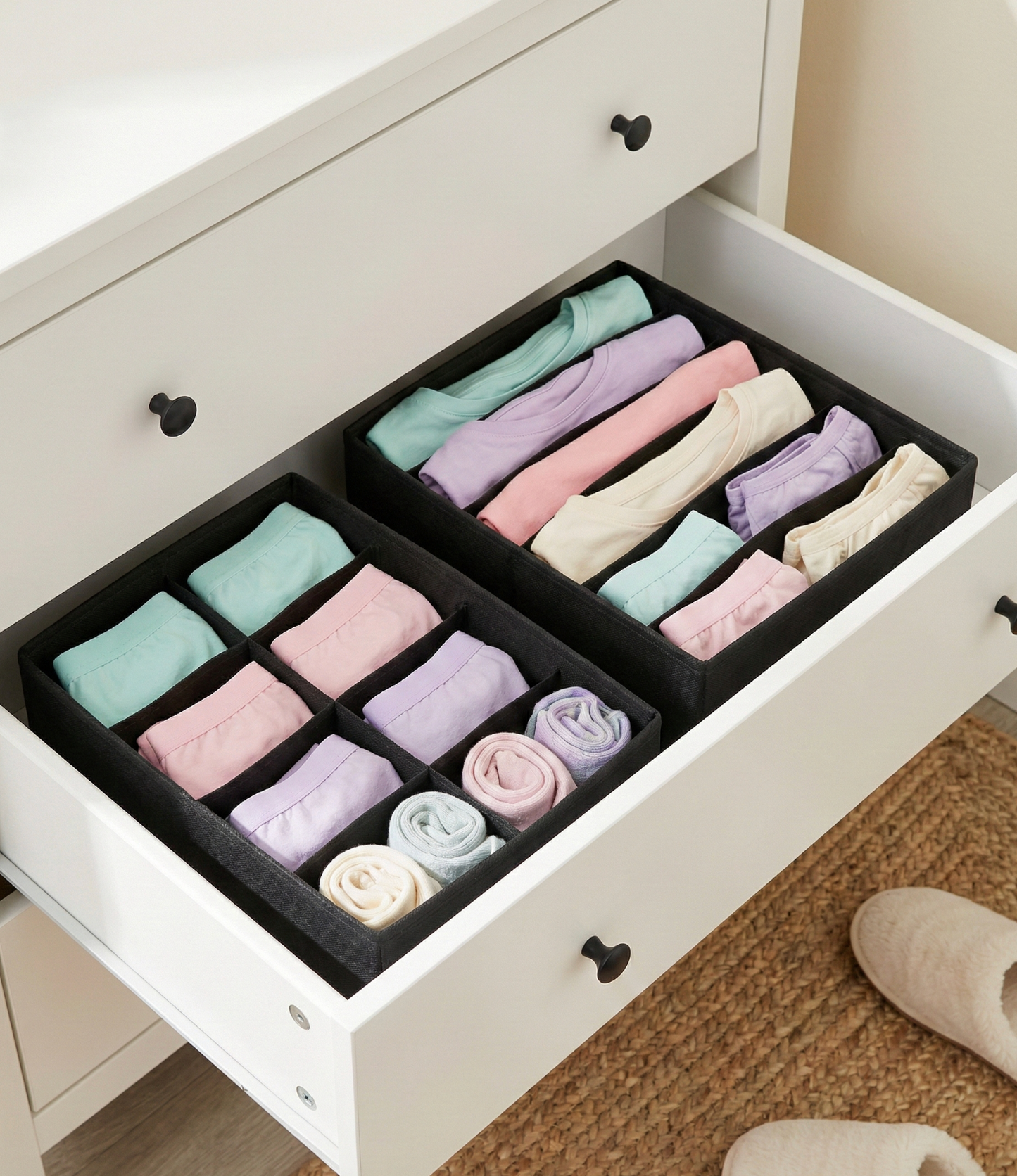 4-Piece Drawer Organizer Set
