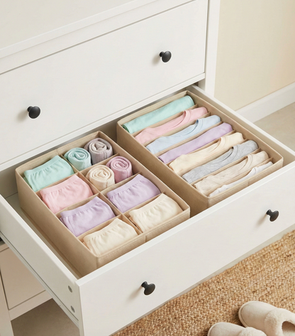 4-Piece Drawer Organizer Set