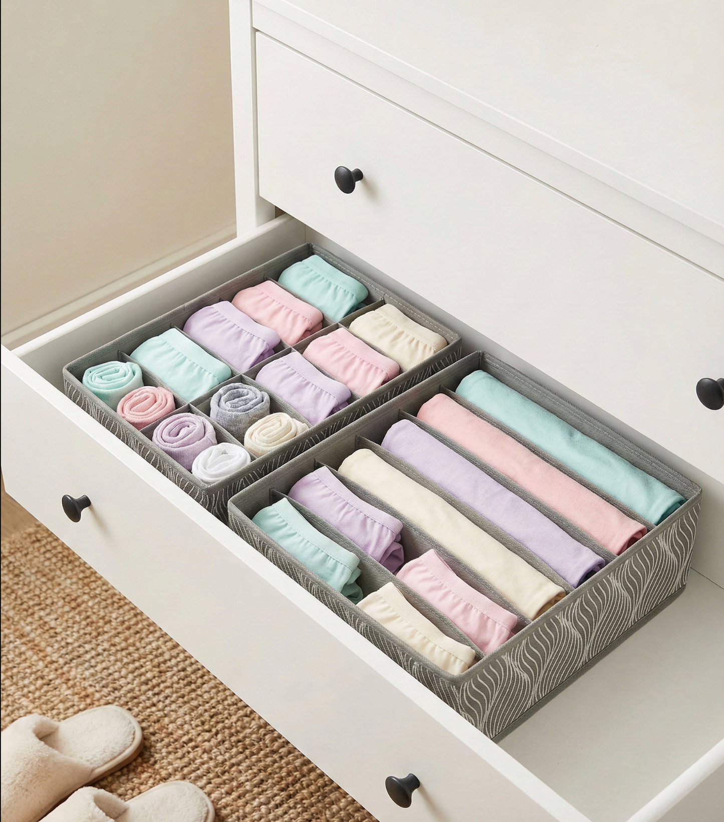 4-Piece Drawer Organizer Set