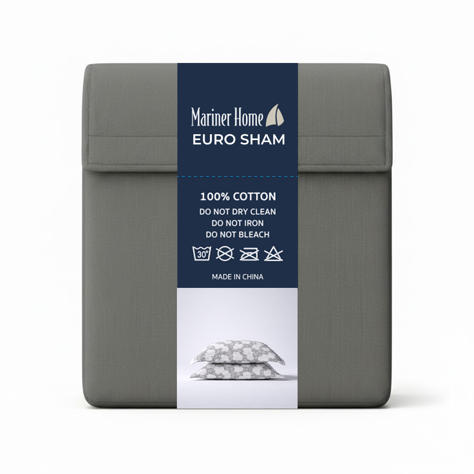 T300 Printed 26x26 Euro Sham