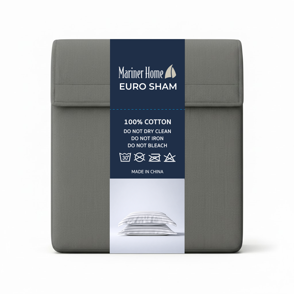 T300 Printed 26x26 Euro Sham