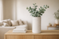 TEXTURED CLAY CYLINDER VASE