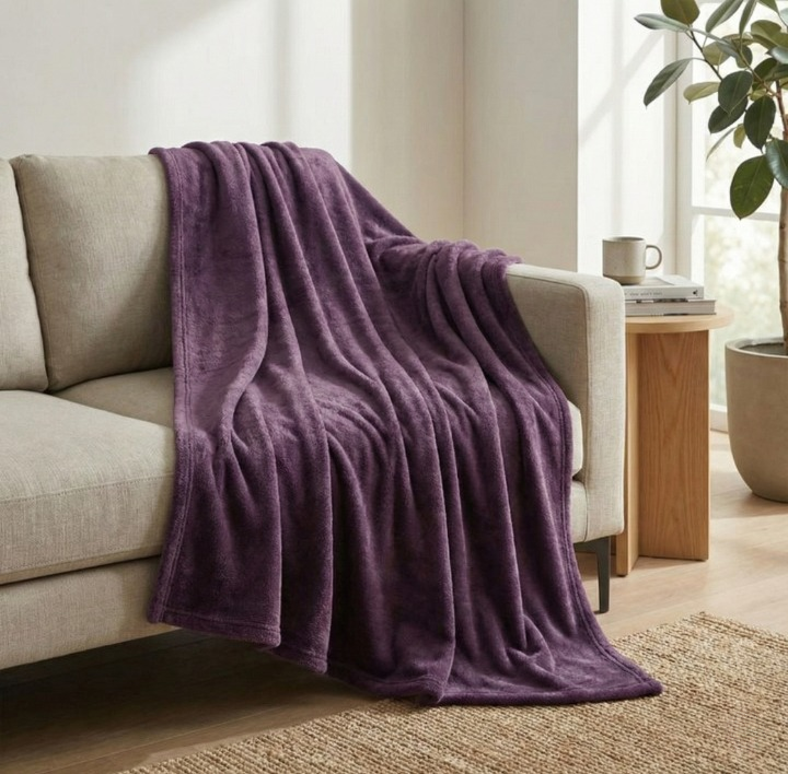 Fleece Throw 50x60, 250gsm