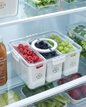 THREE COMPARTMENTS PORTABLE WATERPROOF CRISPER