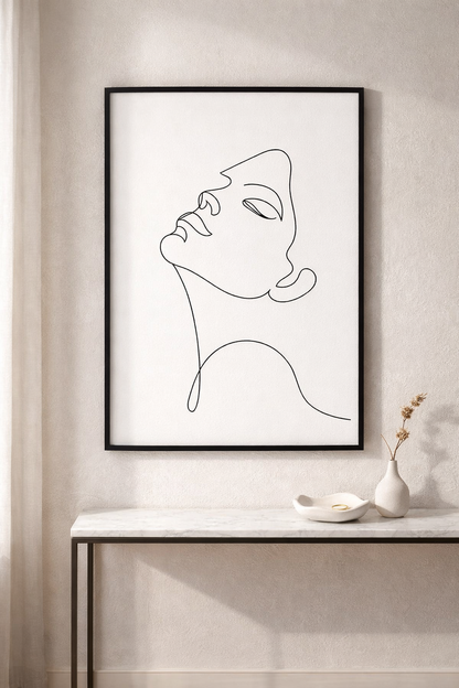 WALL ART CONTOURED SERENITY