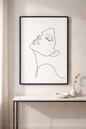 WALL ART CONTOURED SERENITY