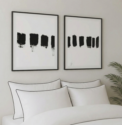 WALL ART ECHOES IN BLACK 1