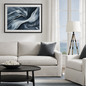 WALL ART FABRIC IN MOTION