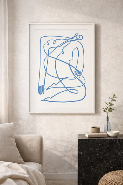 WALL ART FIGURE IN MOTION
