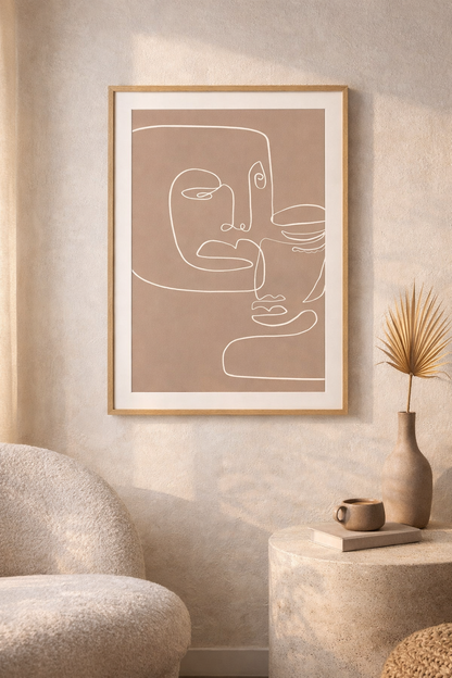 WALL ART WHISPERS IN THE LINES