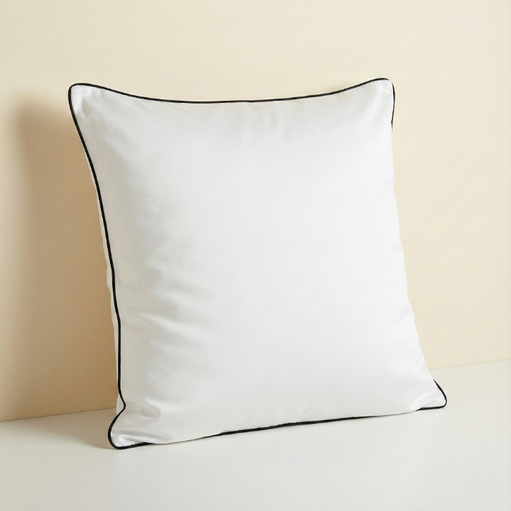 PALM LANE T1000 EMBROIDERED PIPING EURO SHAM