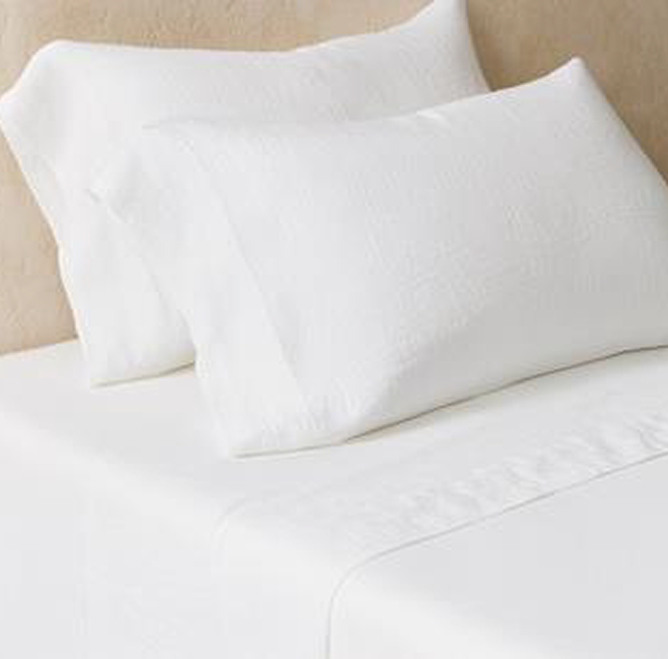 COTTON LINEN BLEND SLD SHEET SET