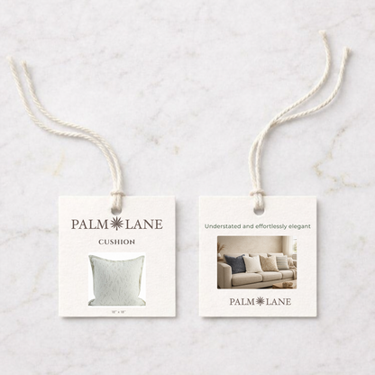 PALM LANE JACQUARD RETRO LEAF PATTERN CU