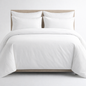 PALM LANE T400 SOLID DUVET COVER SET