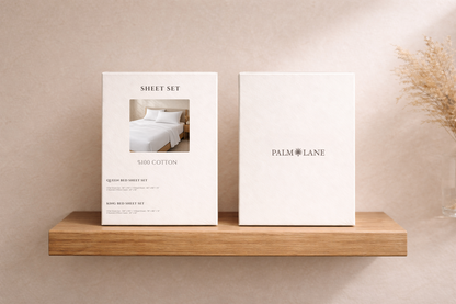 PALM LANE T400 SOLID SHEET SET