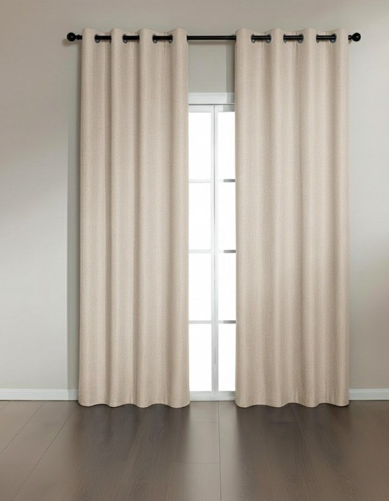 MH FAUX LINEN LINED PANEL