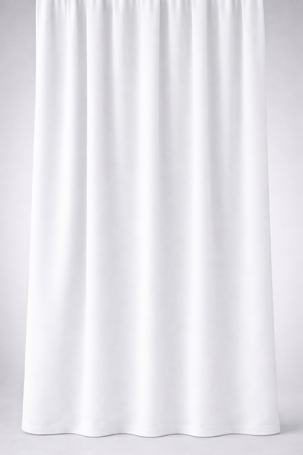 SOLID WATERPROOF EMBOSSED SHOWER CURTAIN