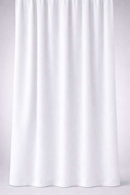 SOLID WATERPROOF EMBOSSED SHOWER CURTAIN