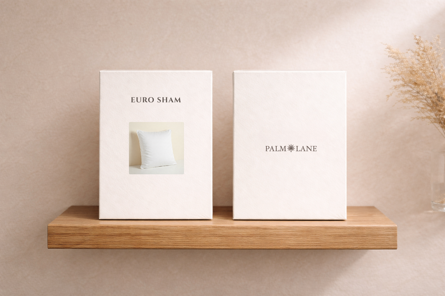 PALM LANE T1000 EMBROIDERED PIPING EURO SHAM
