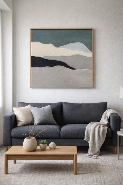 Wall Art - Cloudy Mountain