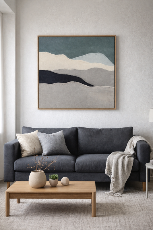 Wall Art - Cloudy Mountain
